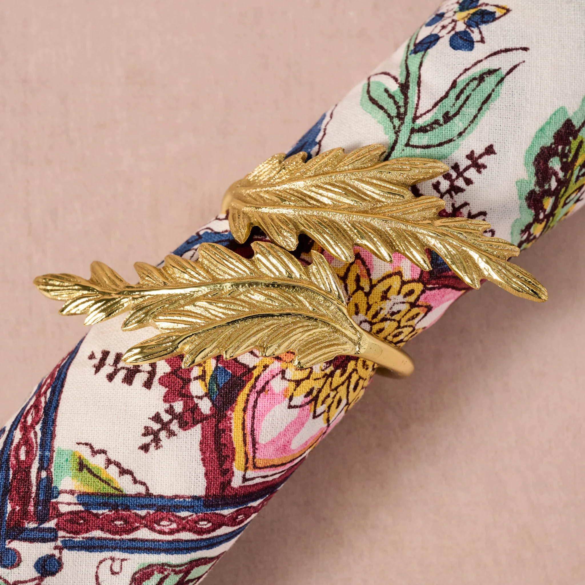 Tanvi Wheat Napkin Rings - Image 4