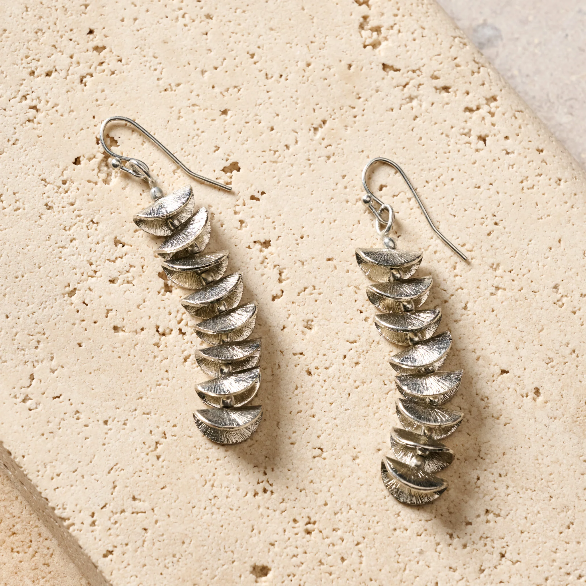 Tarra Stacked Dangle Earrings - Image 2