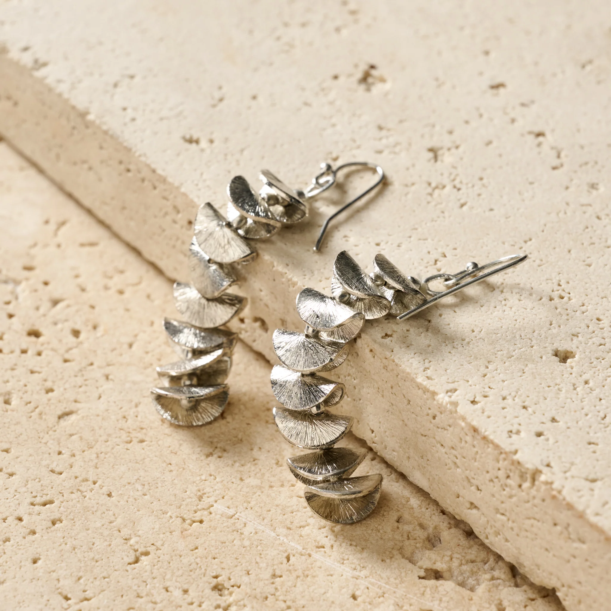 Tarra Stacked Dangle Earrings - Image 3
