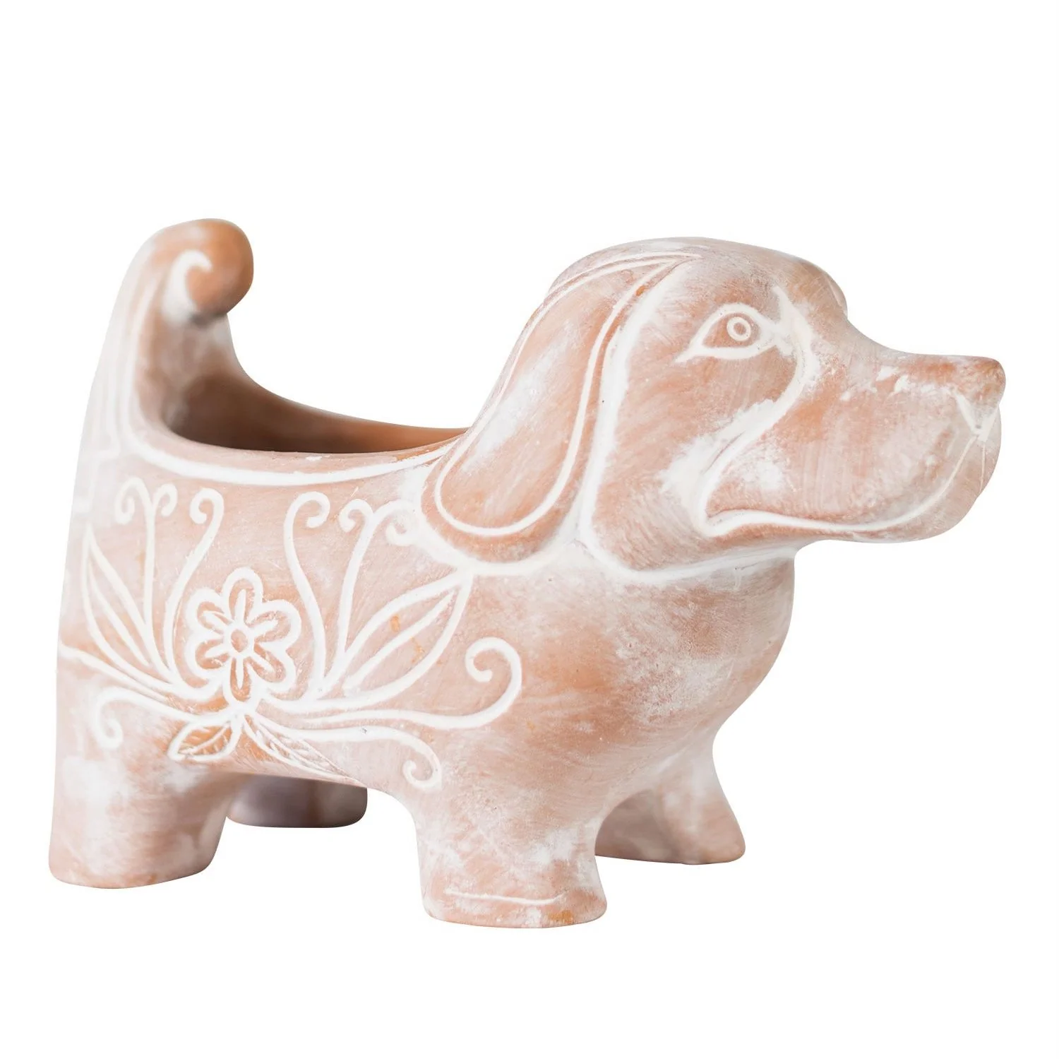 Terracotta Dog Planter - Image 4