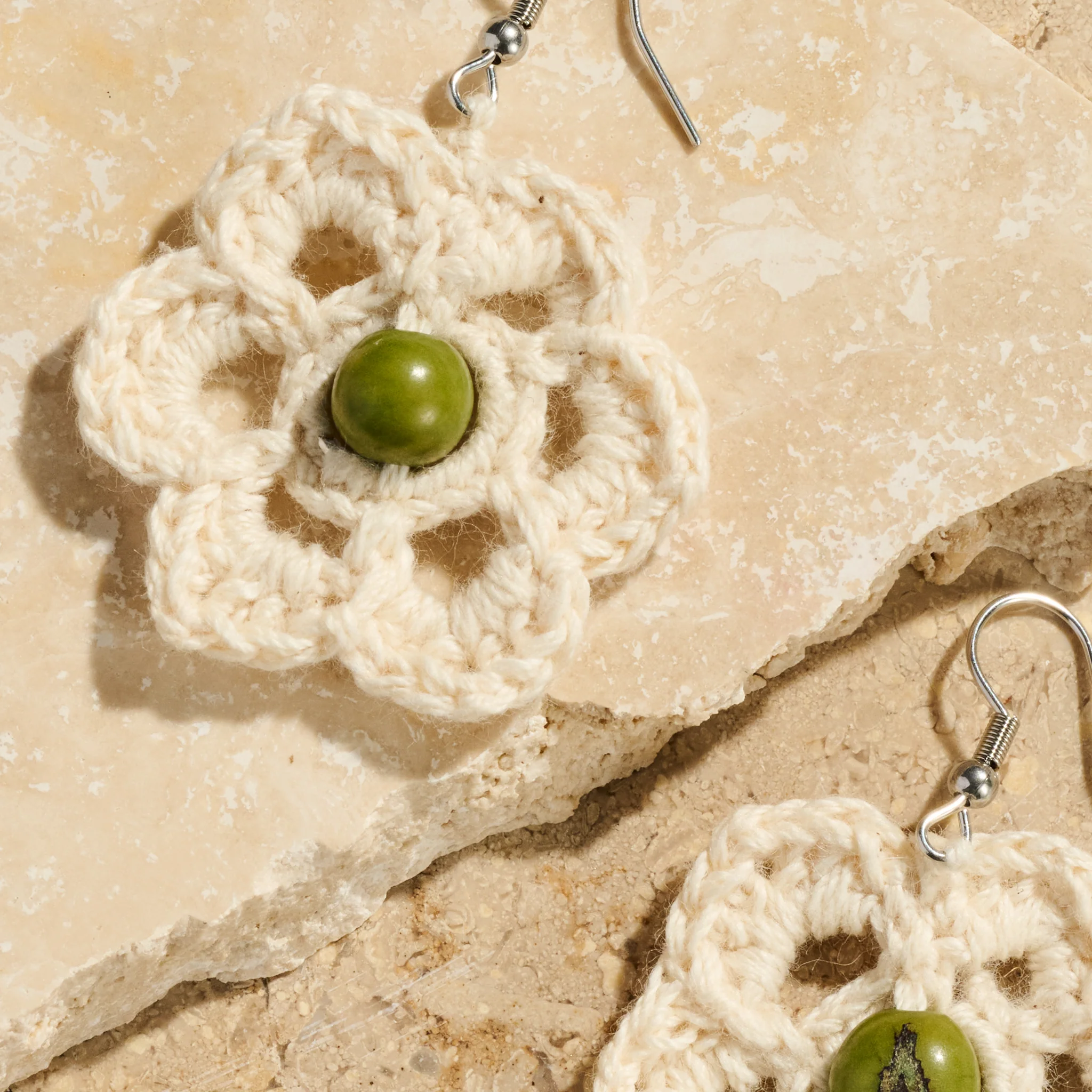 Tipay Cotton Thread Earrings - Image 4