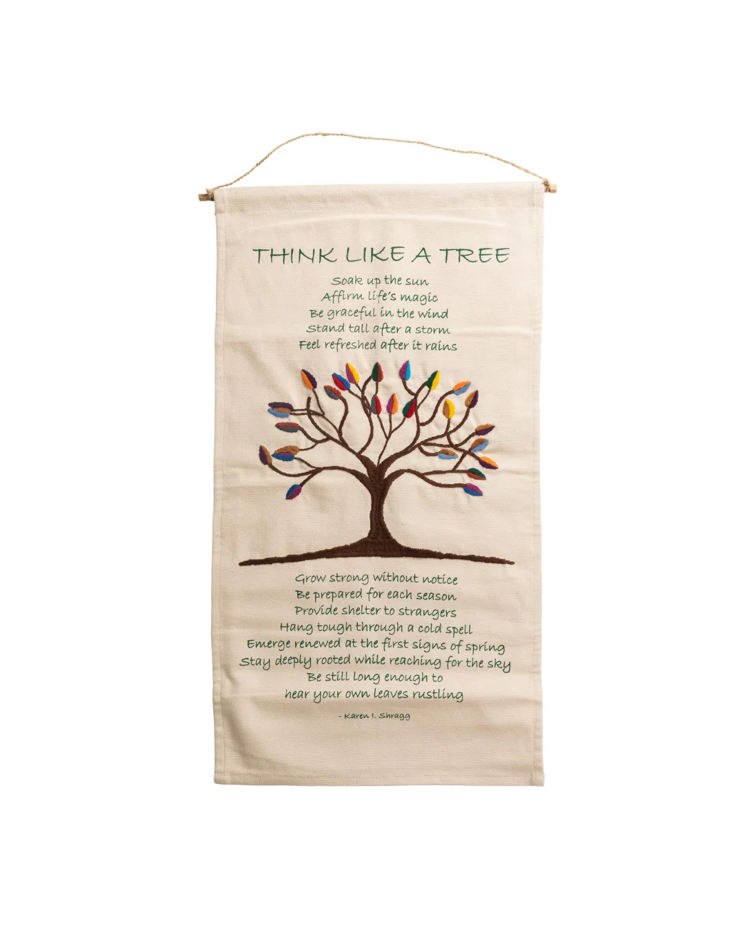 Tree Poem Wall Hanging - Image 3