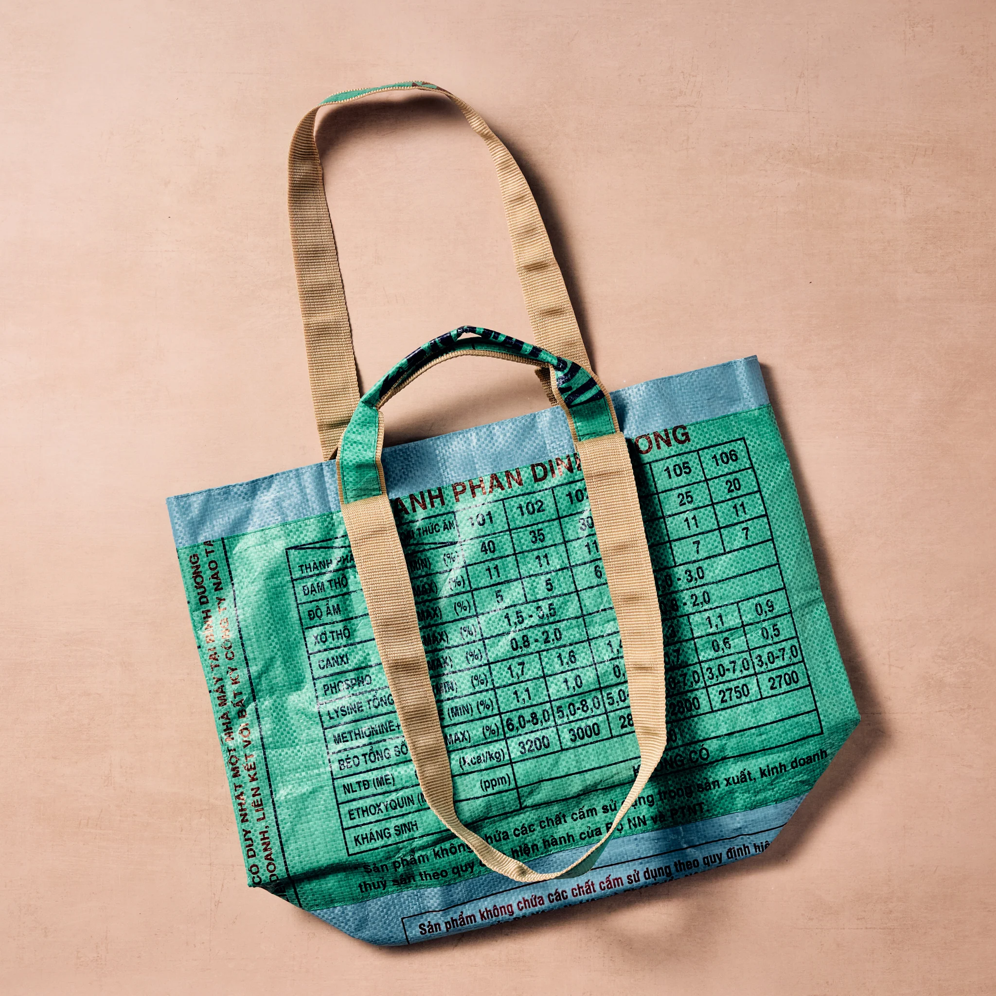 Trei Recycled Feed Bag Lined Tote - Image 4