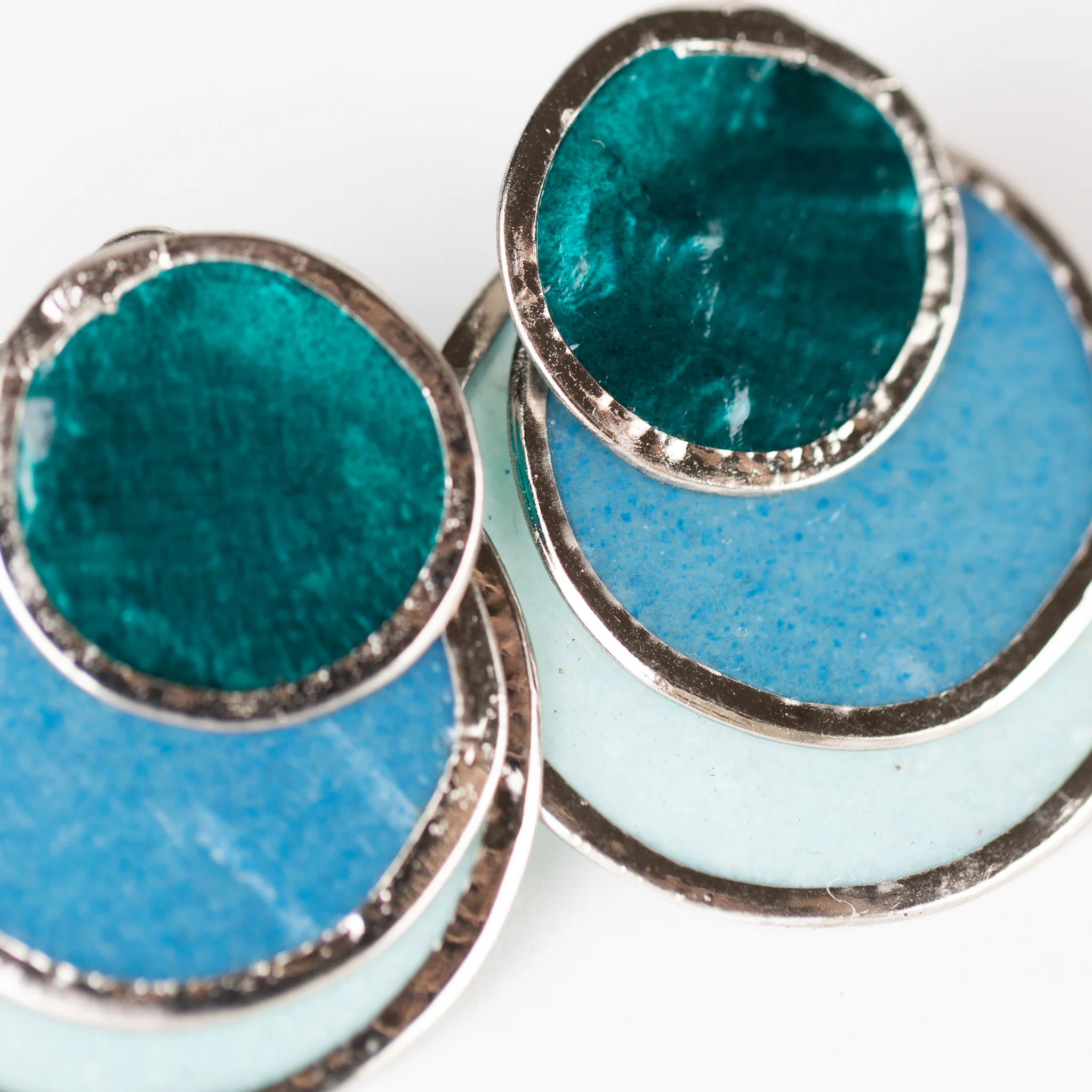 Triple Convertible Capiz Earrings - Image 5
