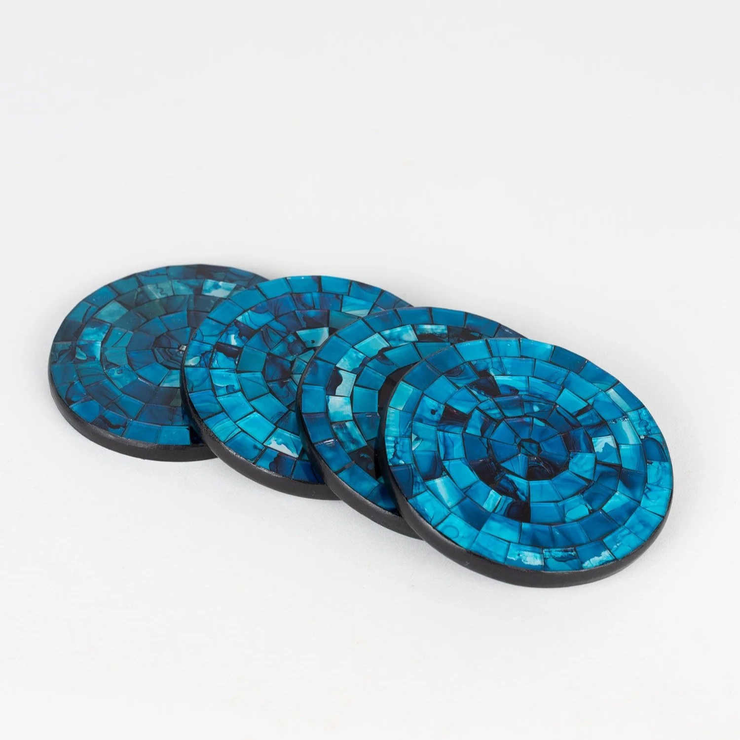 Tropical Waters Mosaic Coasters - Image 3