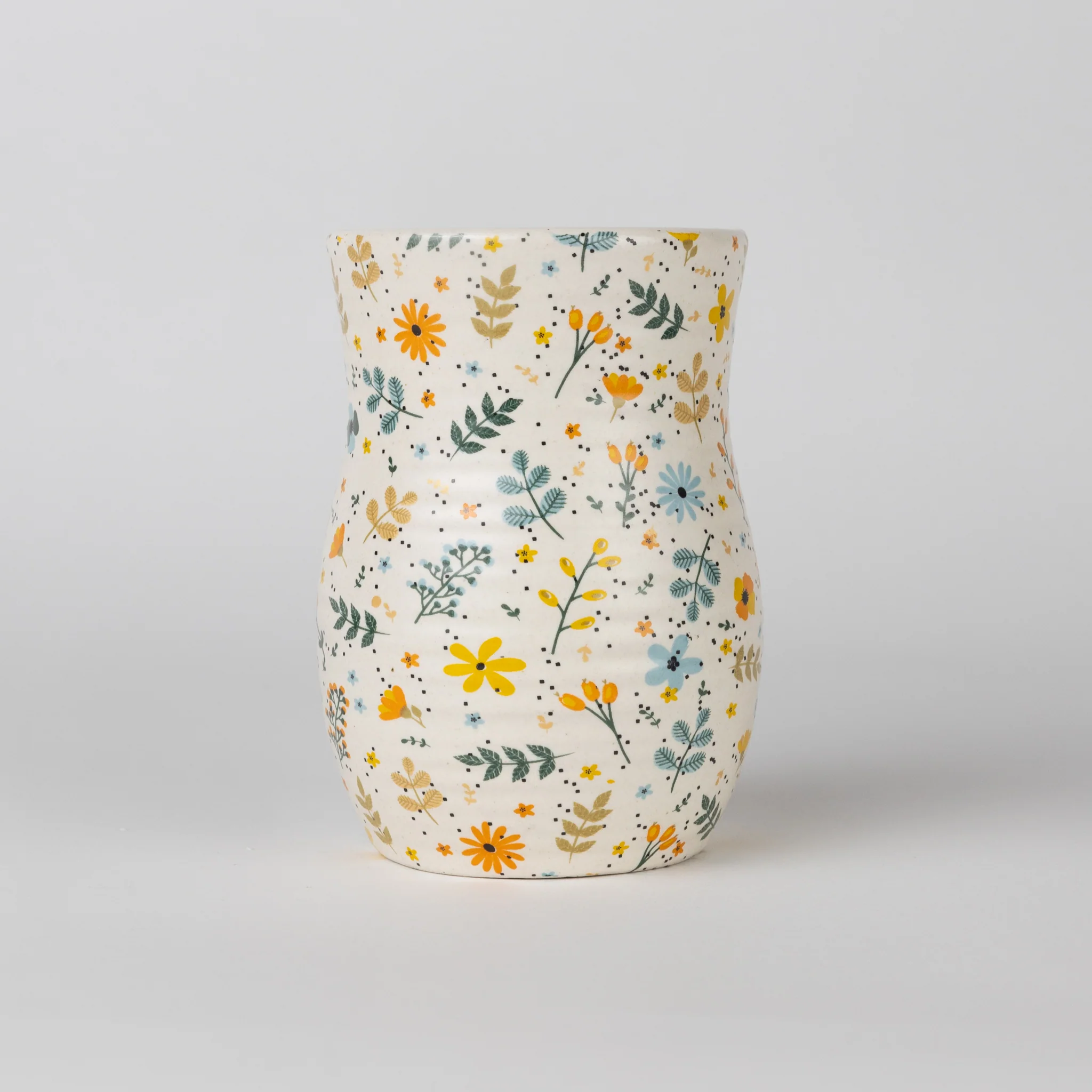 Tula Floral Ceramic Tumbler