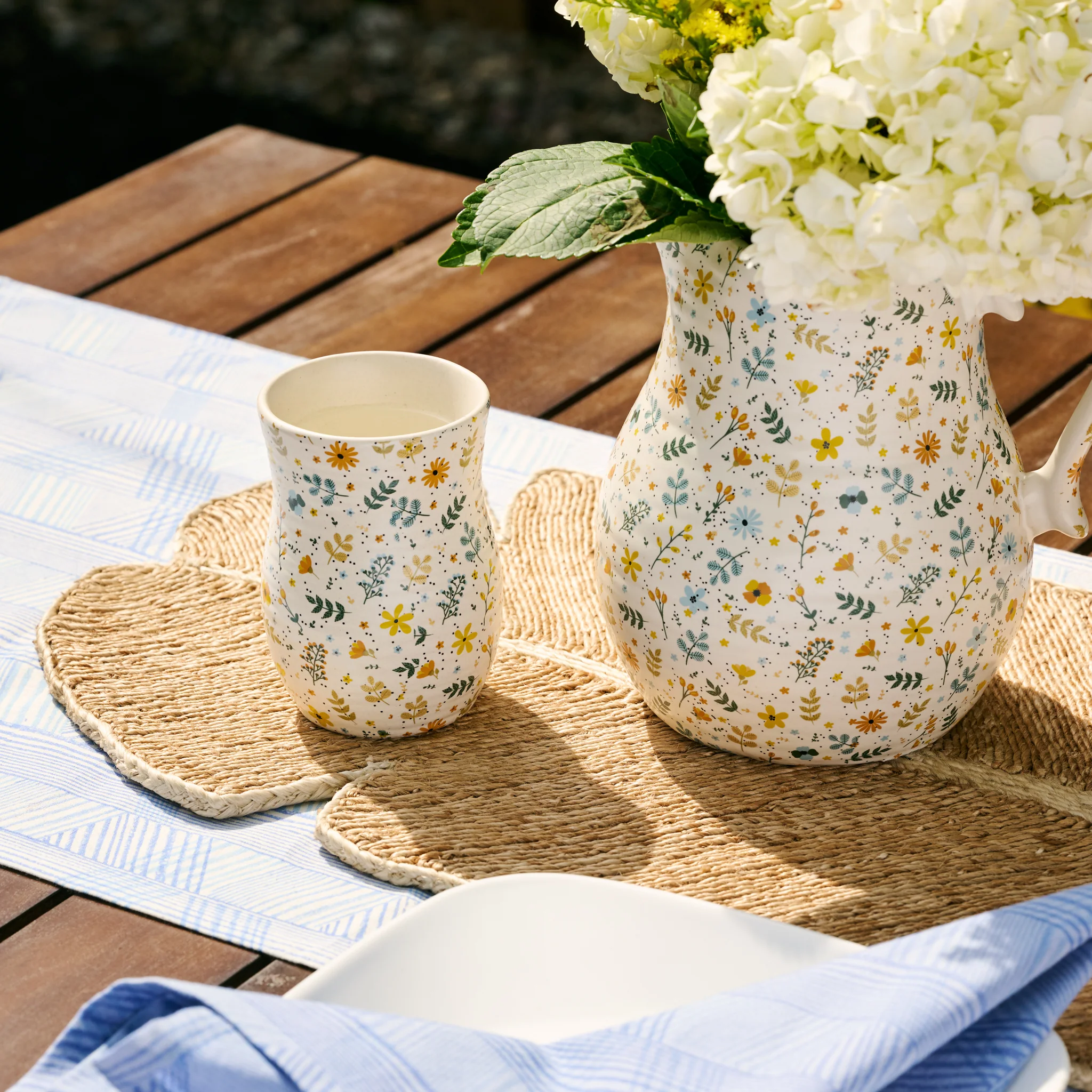 Tula Floral Ceramic Tumbler - Image 2