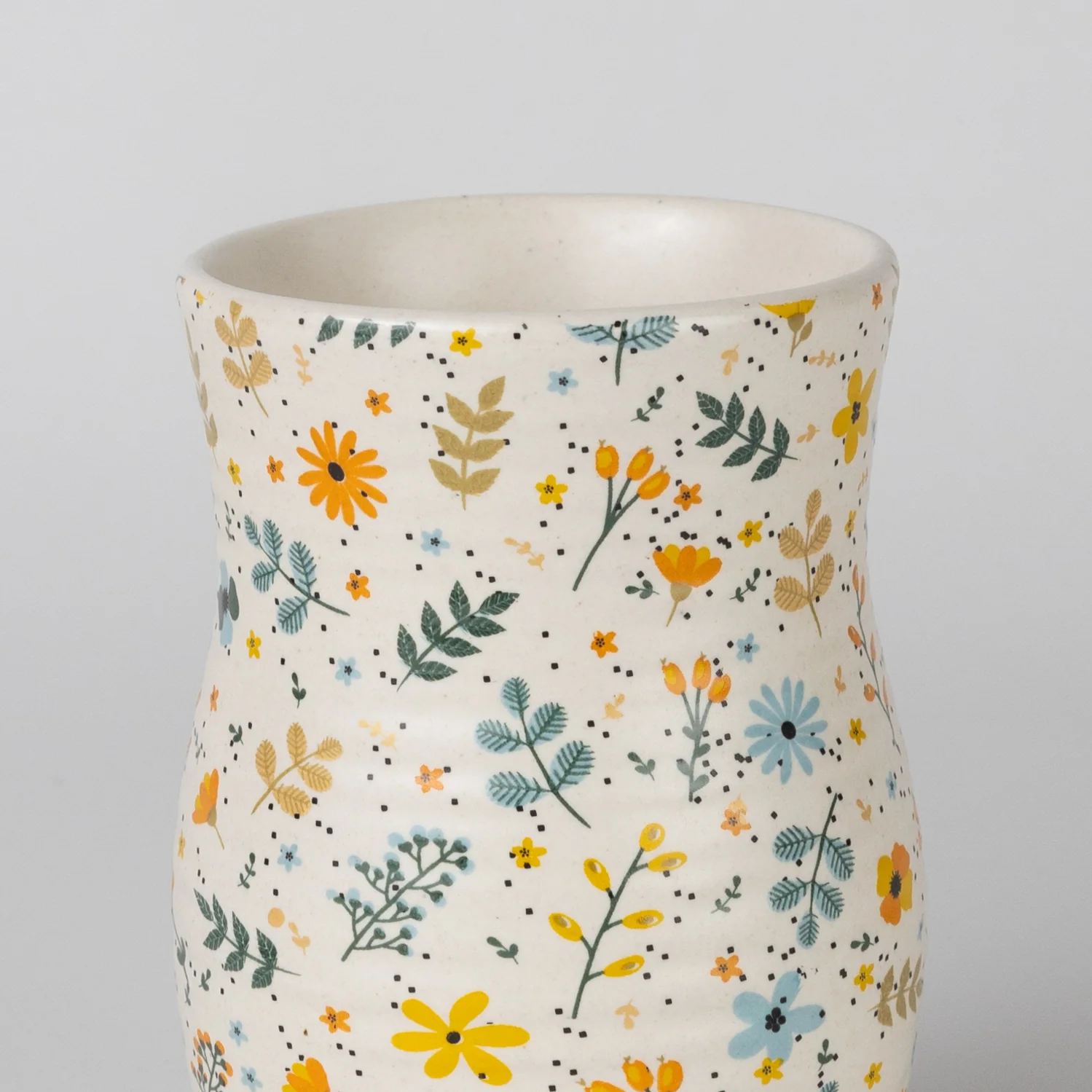 Tula Floral Ceramic Tumbler - Image 3