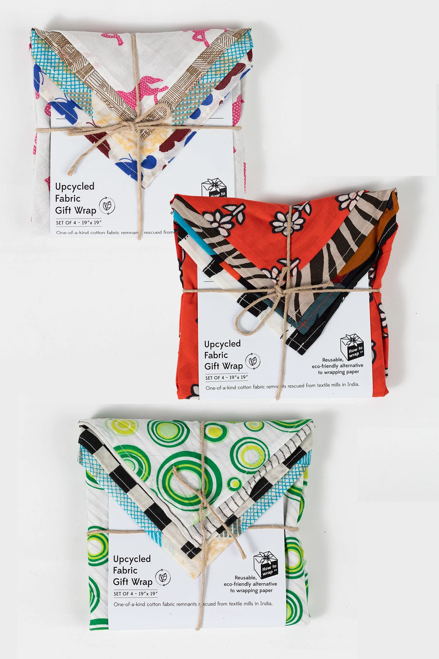 Upcycled Gift Wrap Set - Image 5