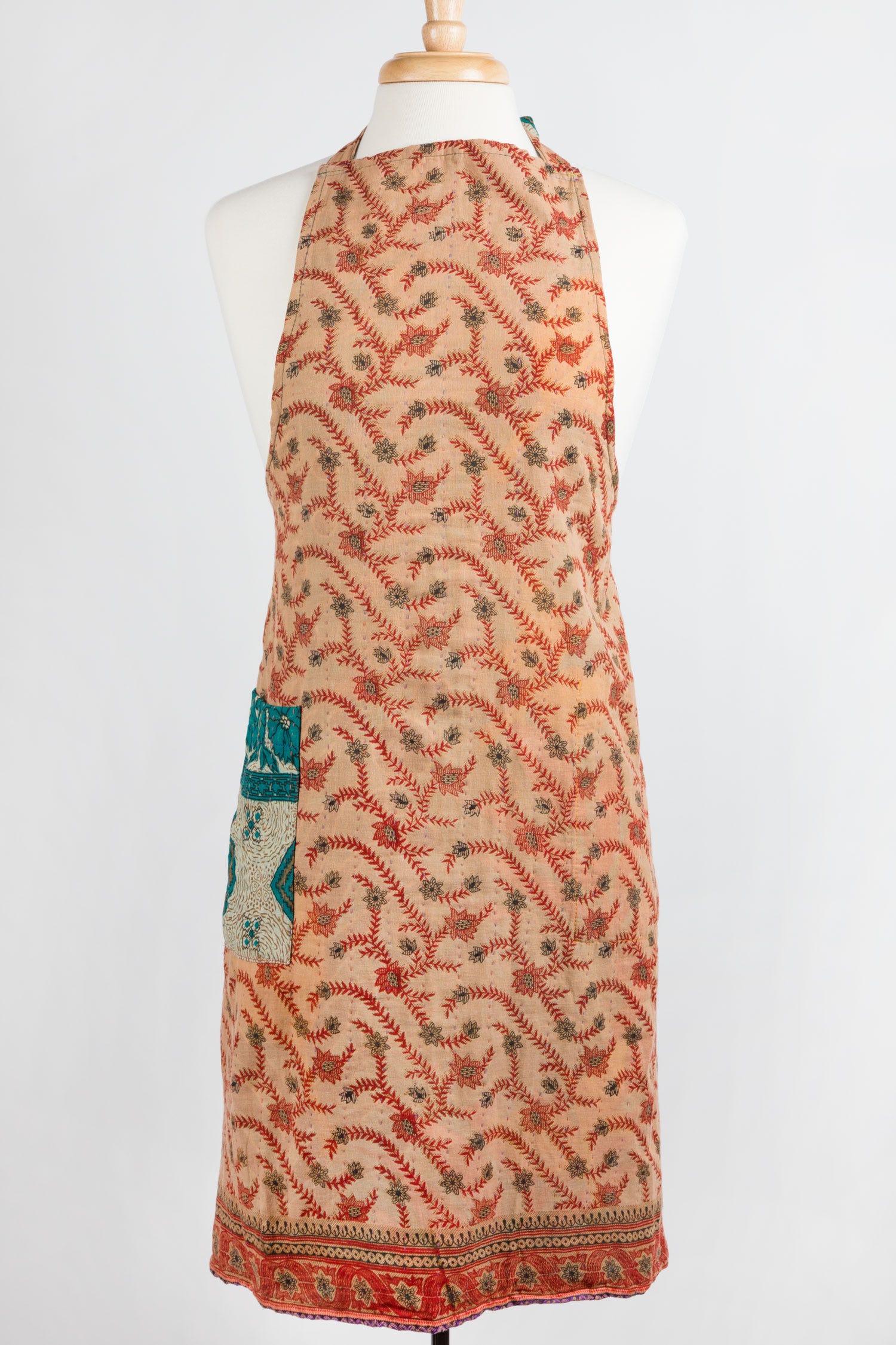 Upcycled Sari Apron - Image 5