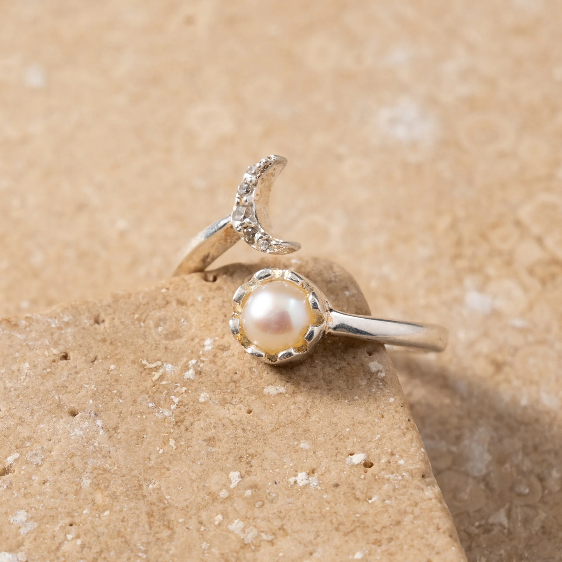 Vidula Sun & Moon Ring - Image 4