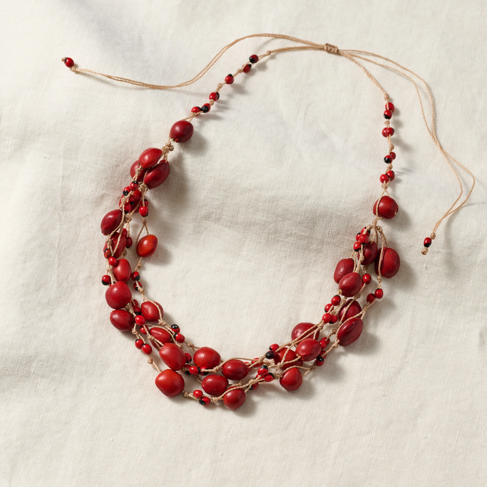 Vyna Multistrand Seed Necklace - Image 3