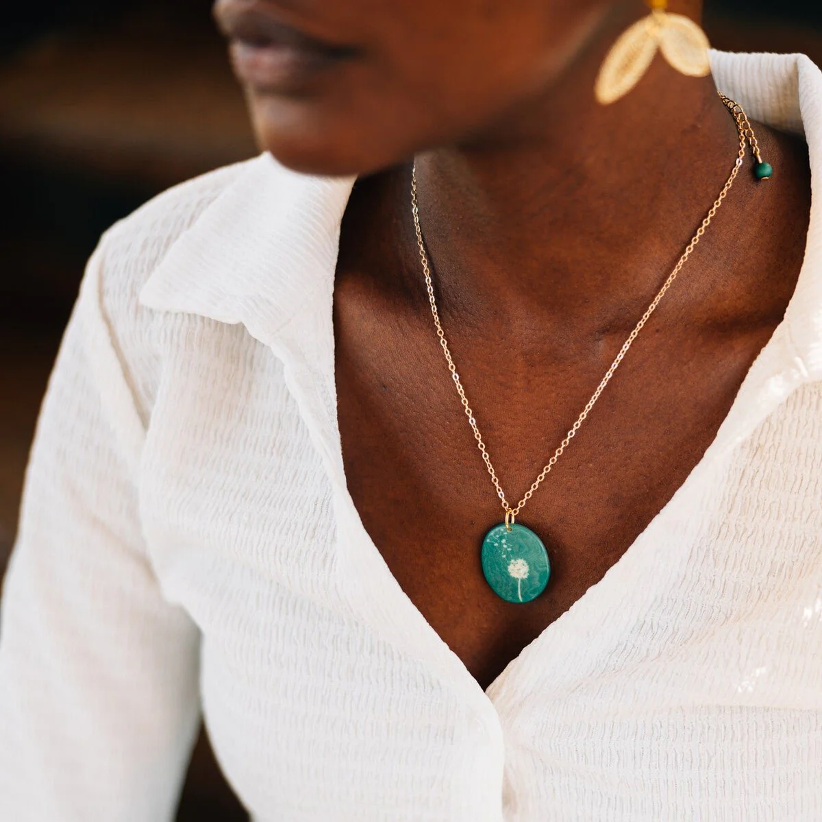 Wish On the Wind Tagua Necklace - Image 3